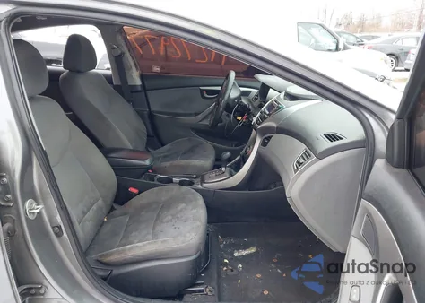 2013 Hyundai Elantra Gls z USA, uszkodzony, nr VIN 5NPDH4AE4DH240365